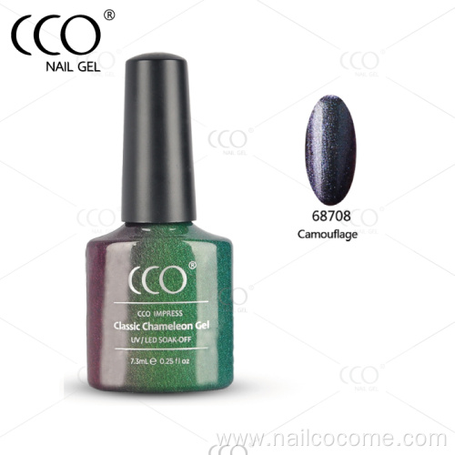 Popular design chameleon matte nail polish gel